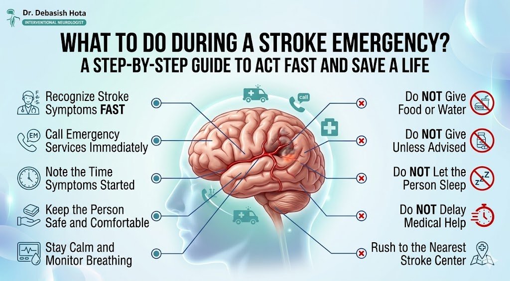 What to do during a stroke emergency step-by-step guide using FAST method